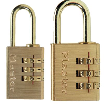 Master Lock 7630EURD Aluminium 30mm 3-Digit Combination Padlock